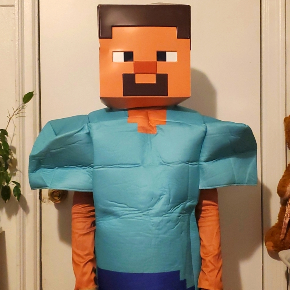 Steve minecraft costume